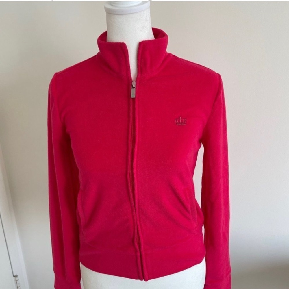 Juicy By Juicy Couture
Womens Long Sleeve Mock
Neck Zip Up Plus Size Jacket - 1X